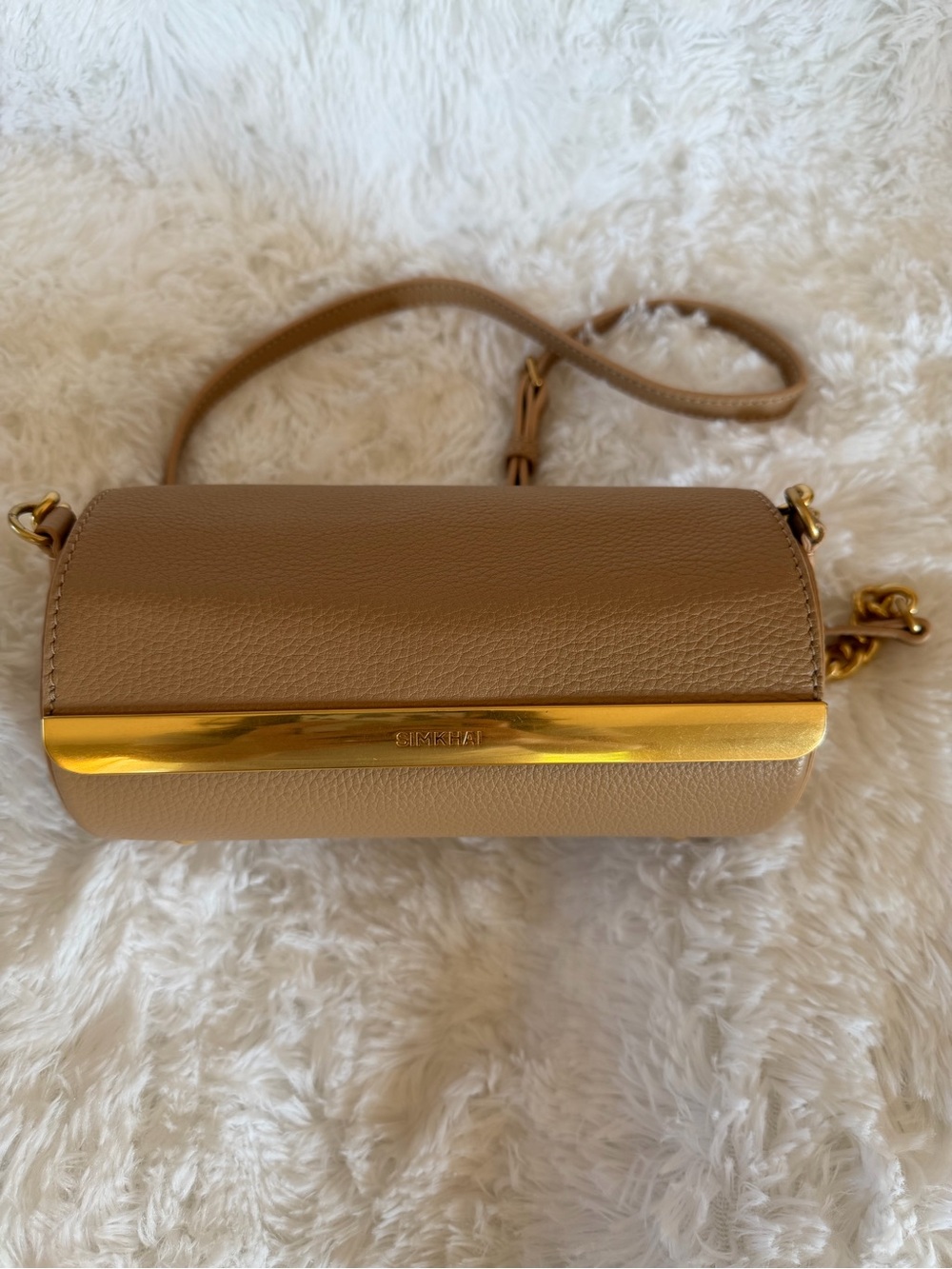 SIMKHAI
Rola Cylinder Leather Crossbody Bag